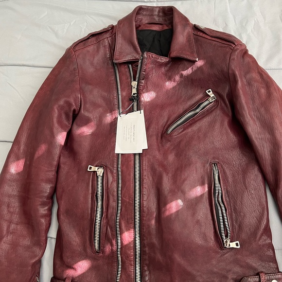 Balmain lamb skin jacket - Picture 1 of 3